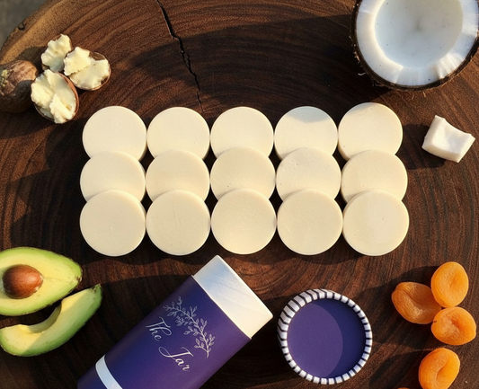 صابون خالي من العطور شرائح دائريه